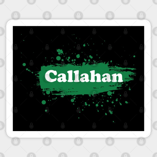 Callahan Sticker by Sick One